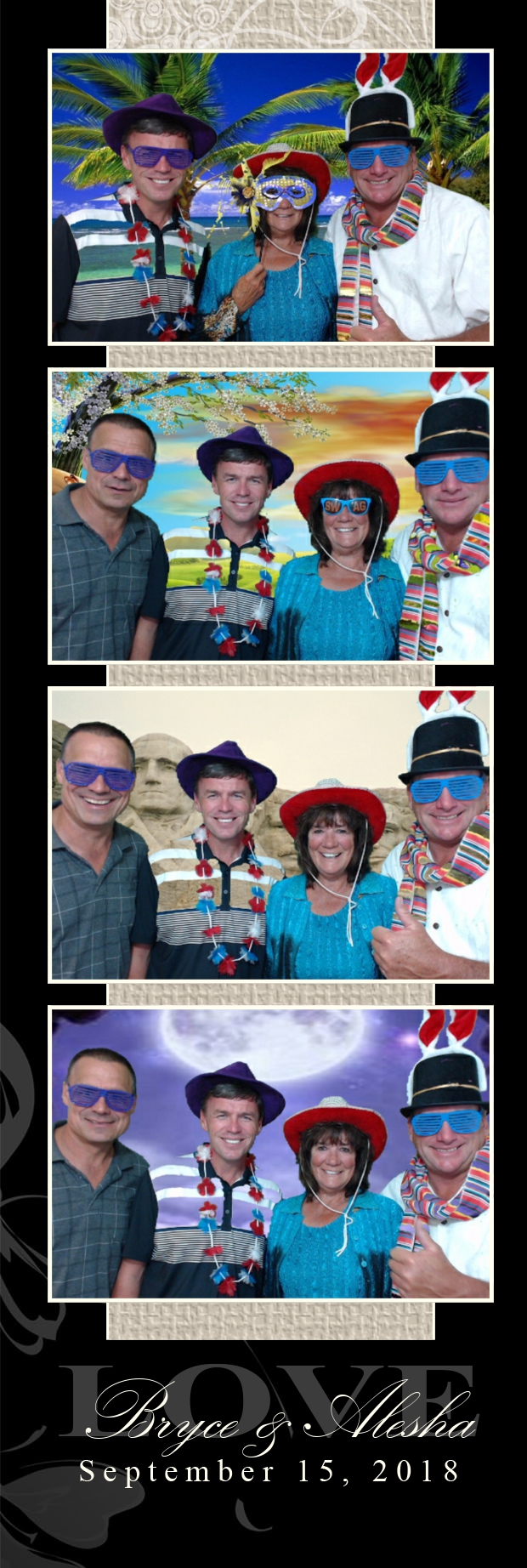 Alesha and Bryce's Wedding | View more photos from the event at gallery.photoboothbillings.com/u/PhotoBoothBillings/Alesha-and-Bryces-Wedding